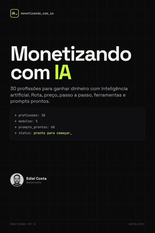 Capa do ebook Monetizando com IA no celular